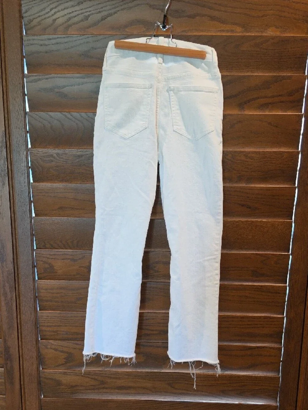 J. Crew White Boot Crop 9